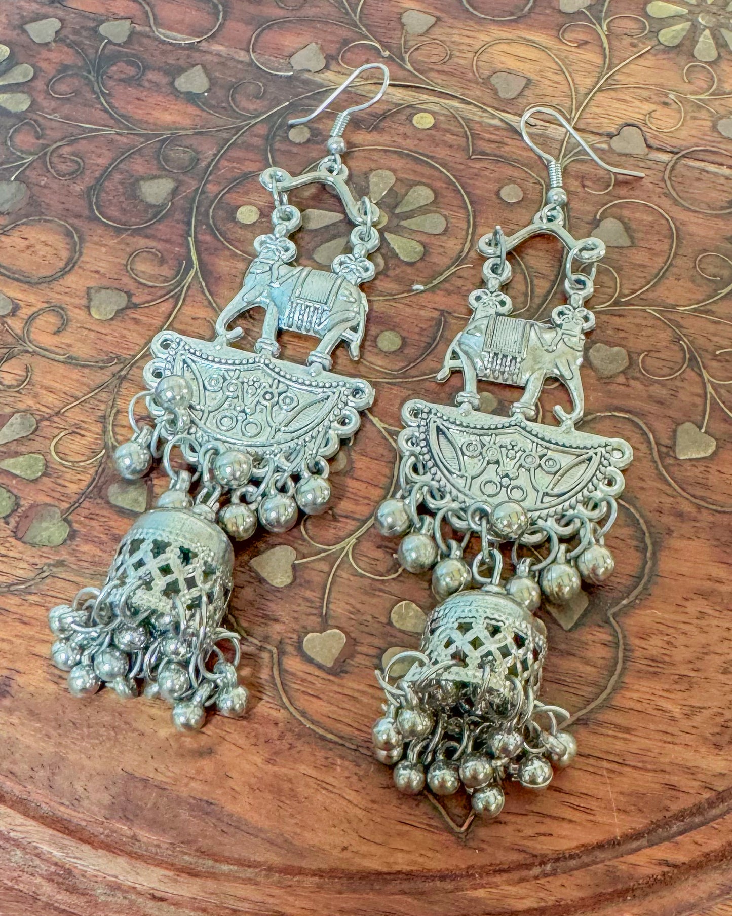 Boucles d’oreilles indiennes
