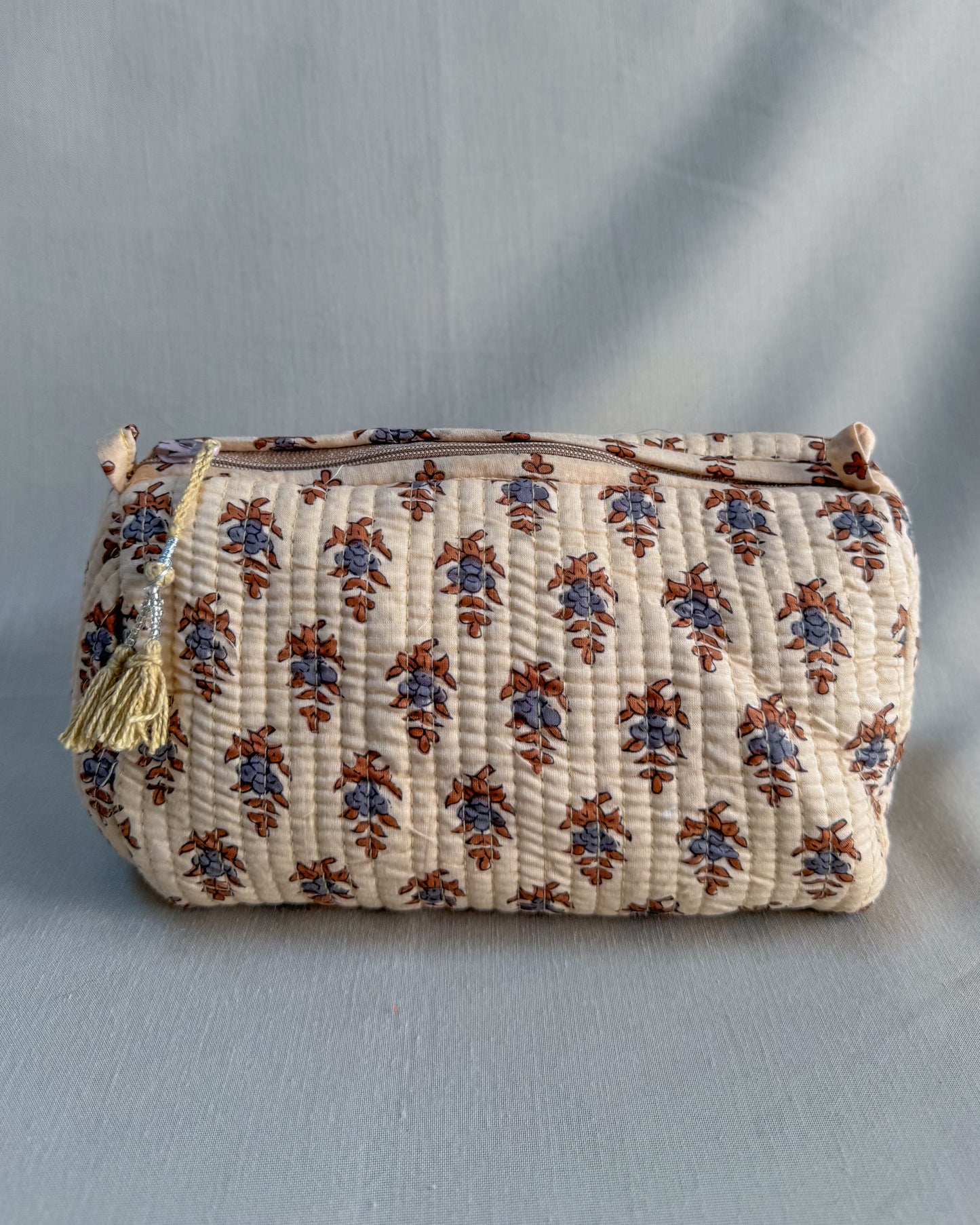 Handmade Quilted Travel Pouch