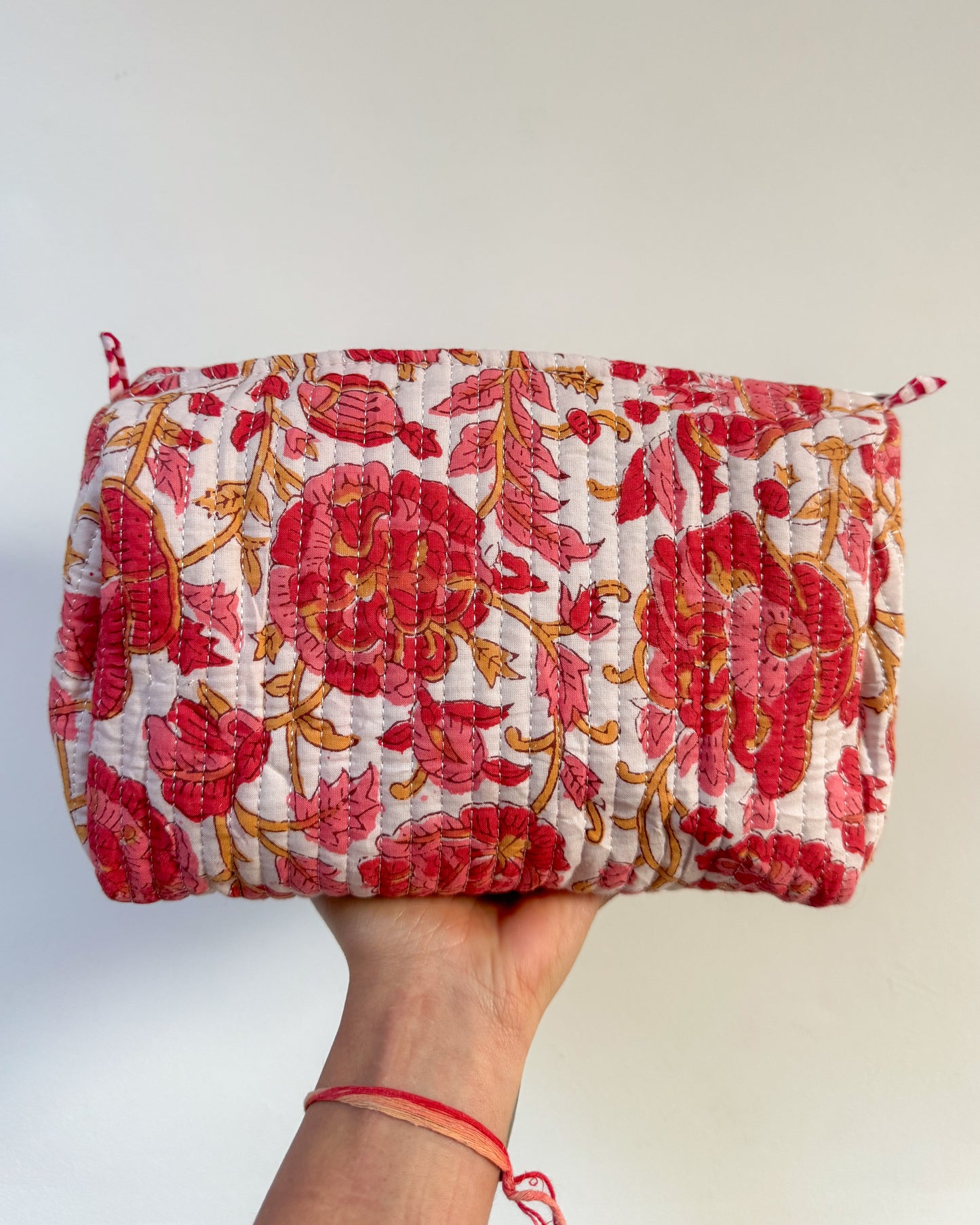 Handmade Quilted Travel Pouch