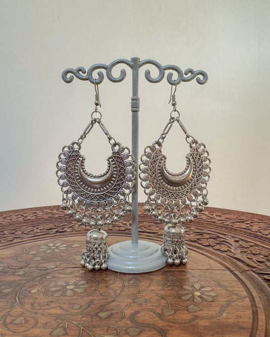 Long boho dangle earrings