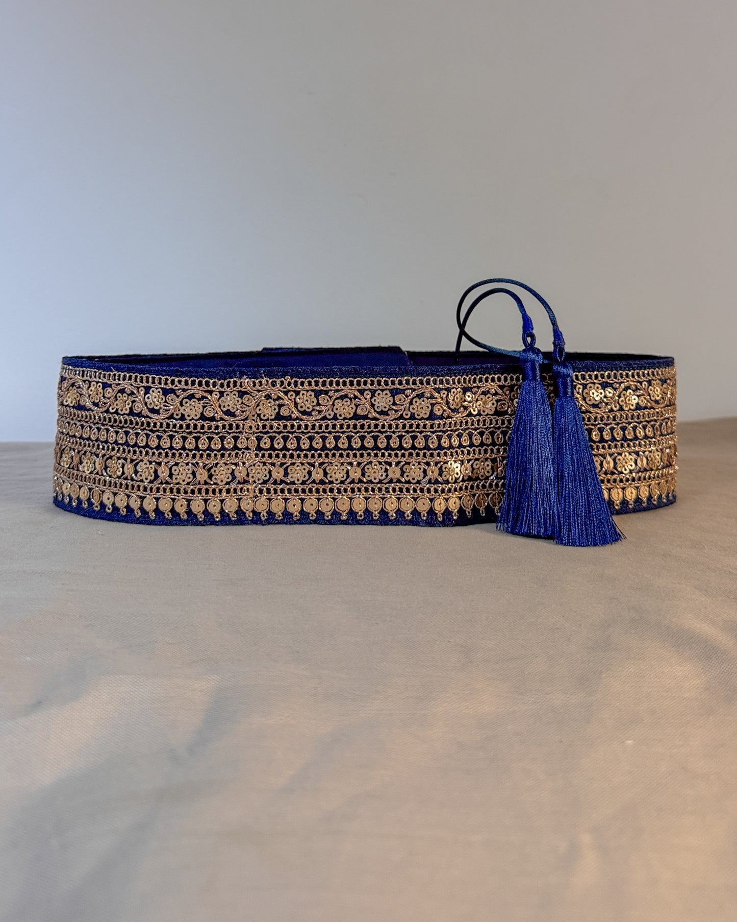 Ceinture bohème brodée