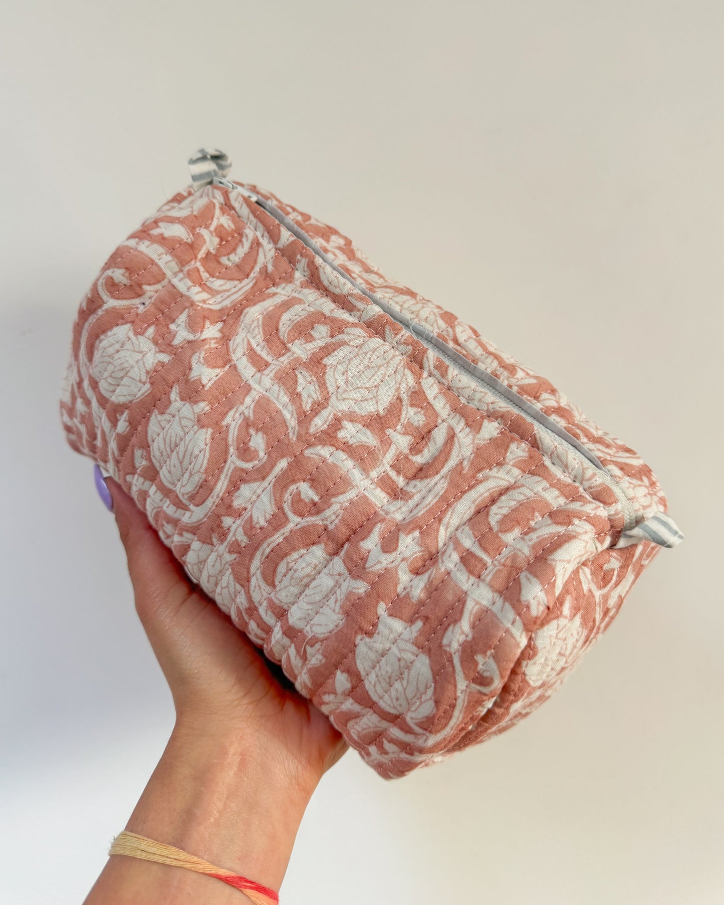 Handmade Quilted Travel Pouch