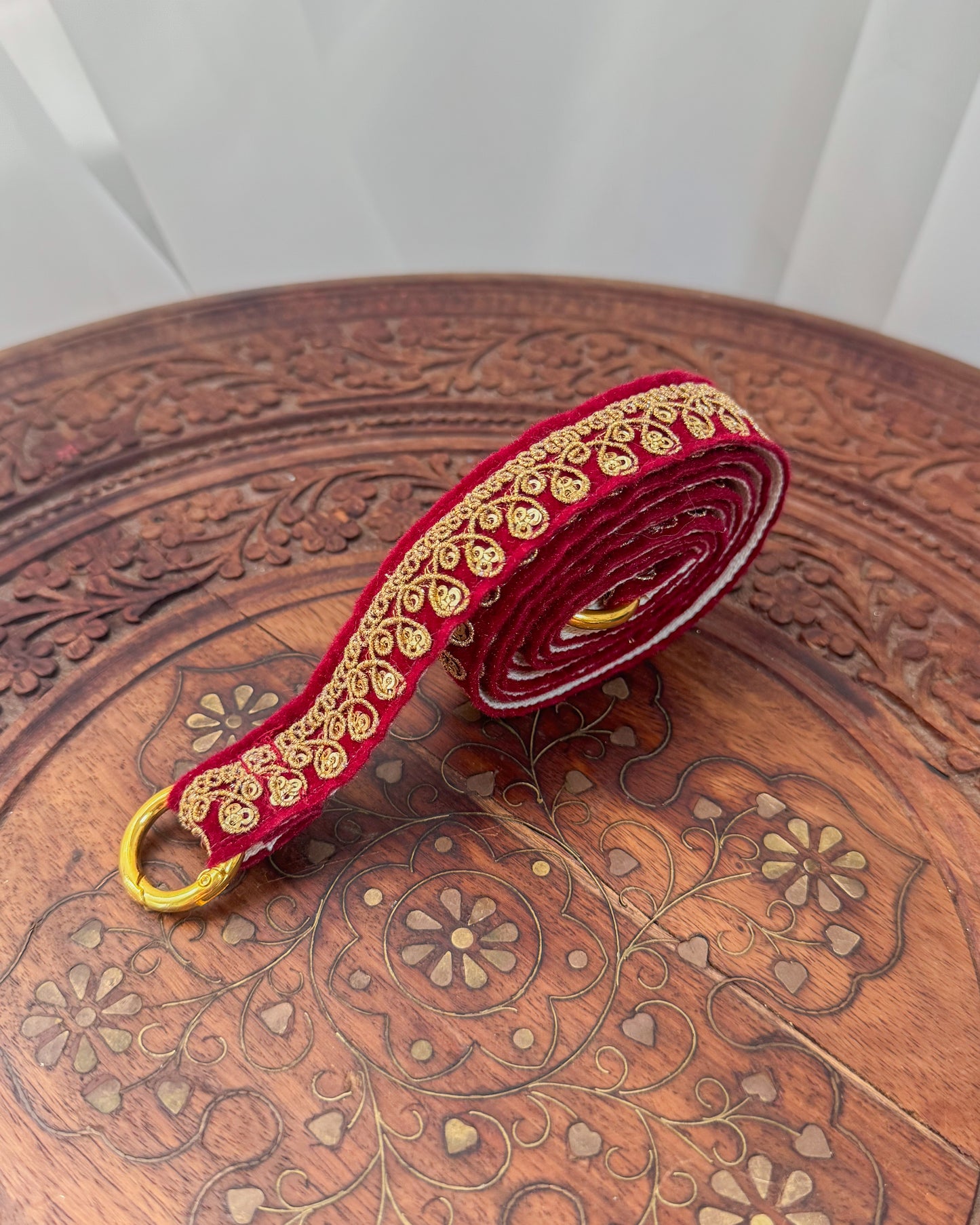 Velvelt embroidered strap for phone, bag or camera (Copy)