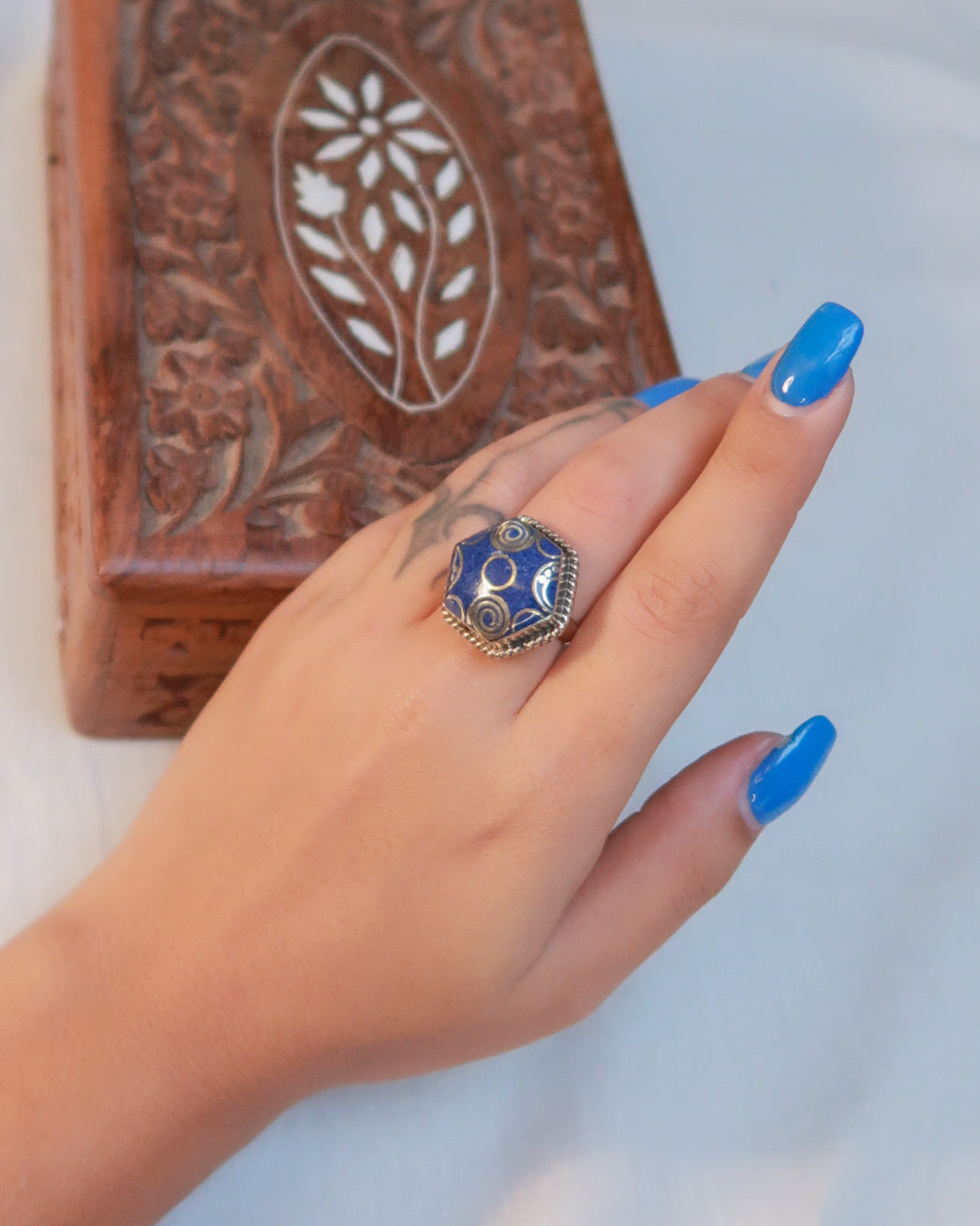Himalayan Ring – Lapis Lazuli