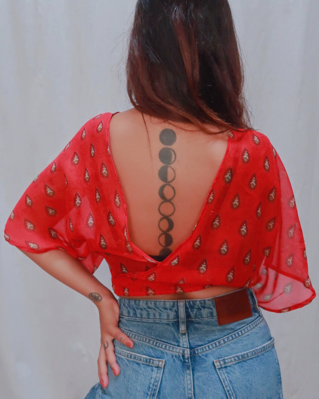 Top ajustable et réversible – Bleu clair