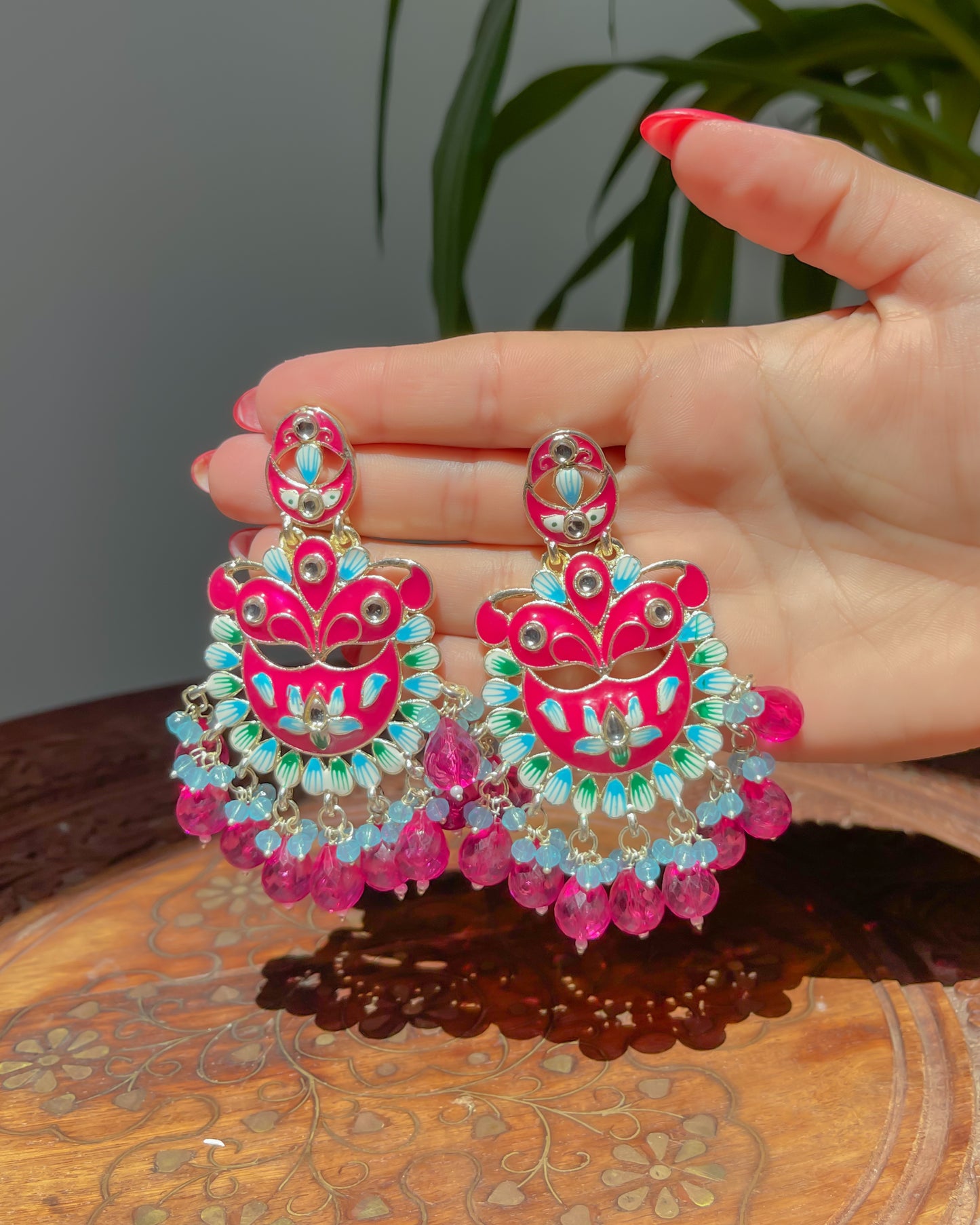 Statement bohemian earrings