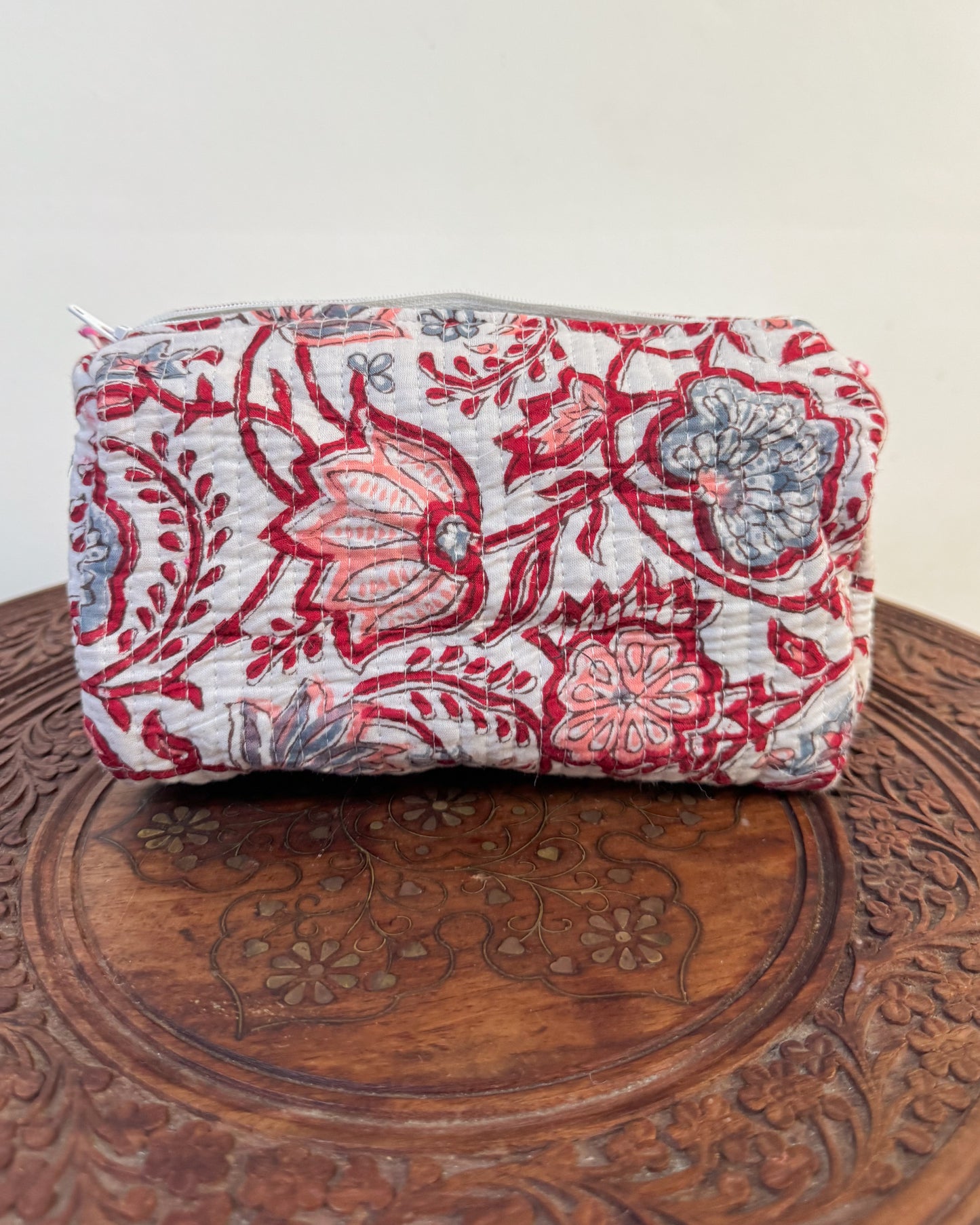 Handmade Quilted Travel Pouch