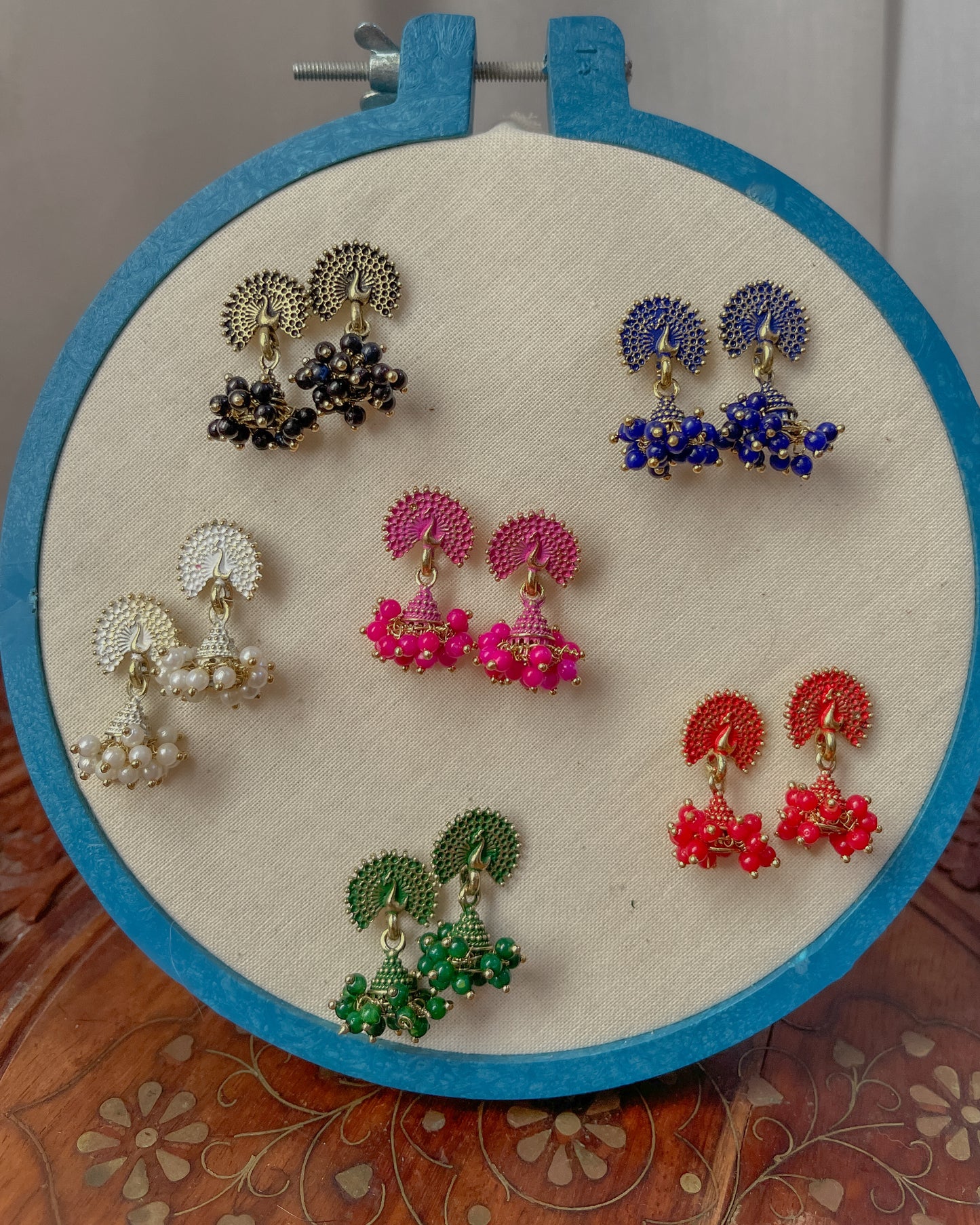 Small jhumkas earrings