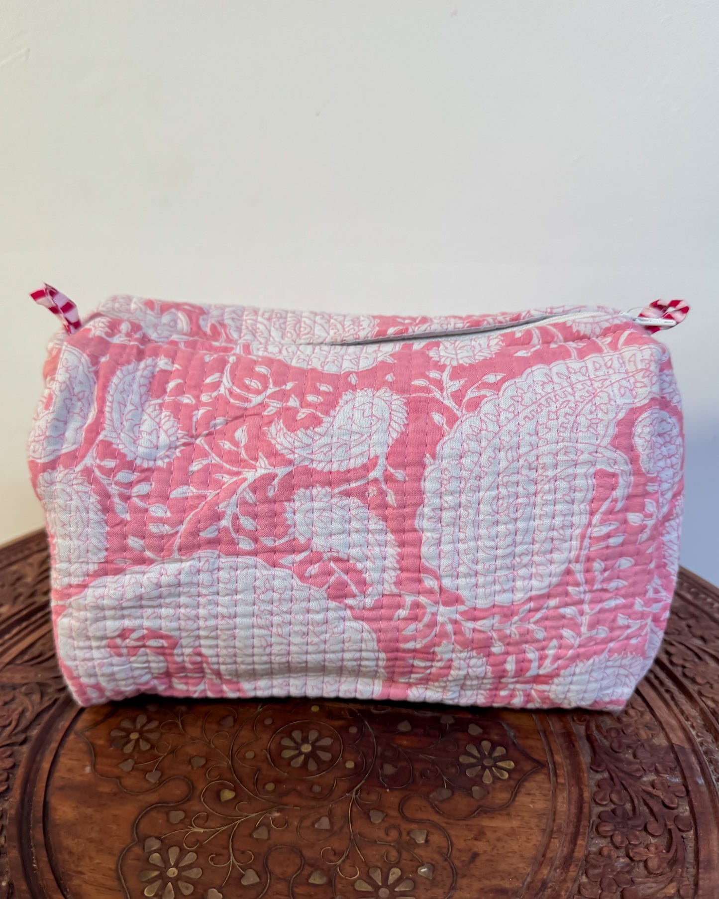 Handmade Quilted Travel Pouch
