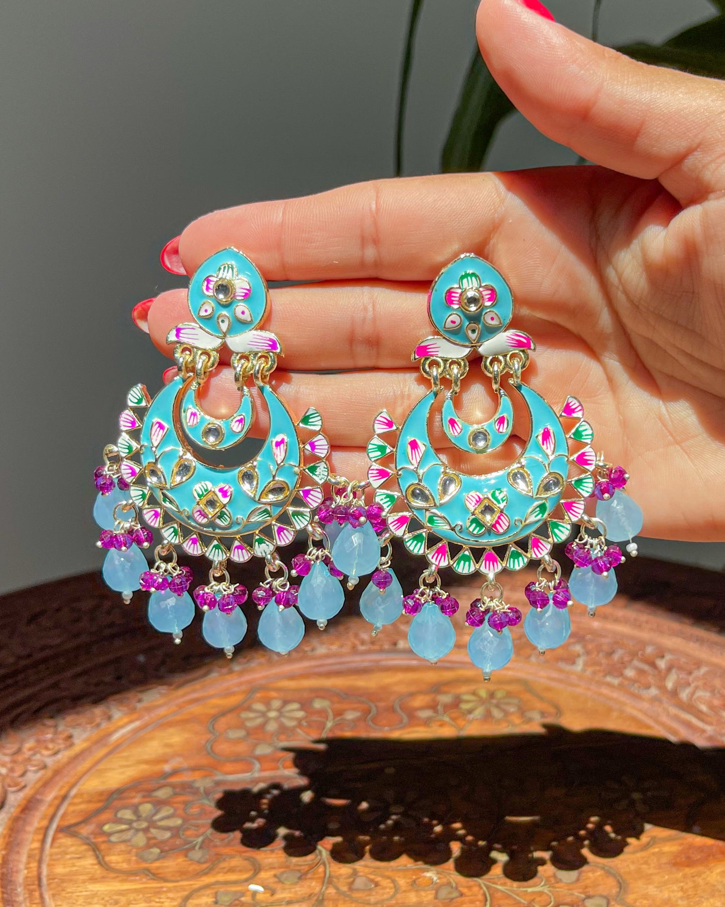 Statement bohemian earrings