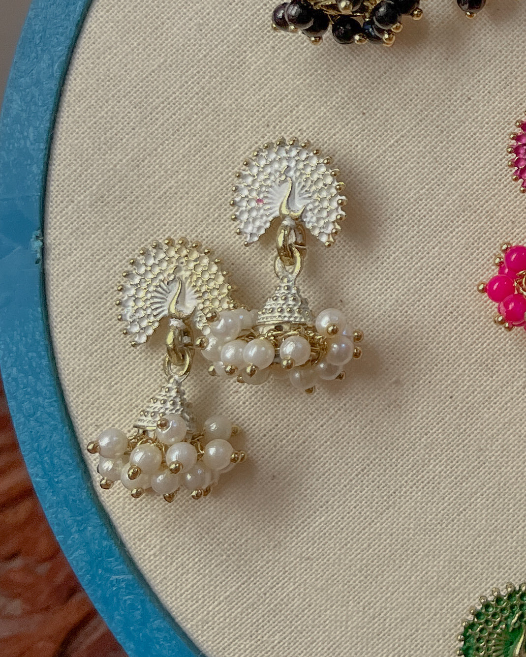 Small jhumkas earrings