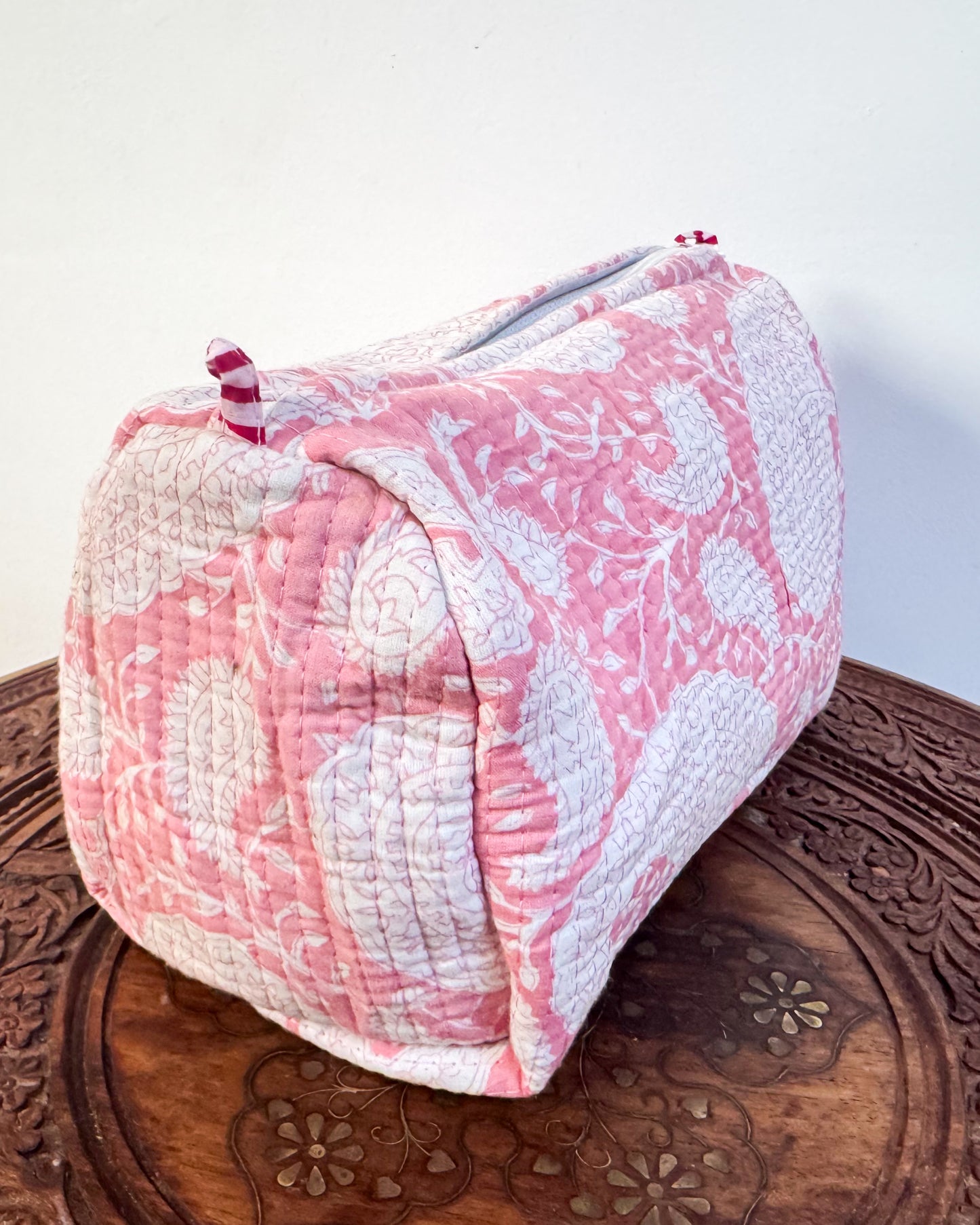 Handmade Quilted Travel Pouch