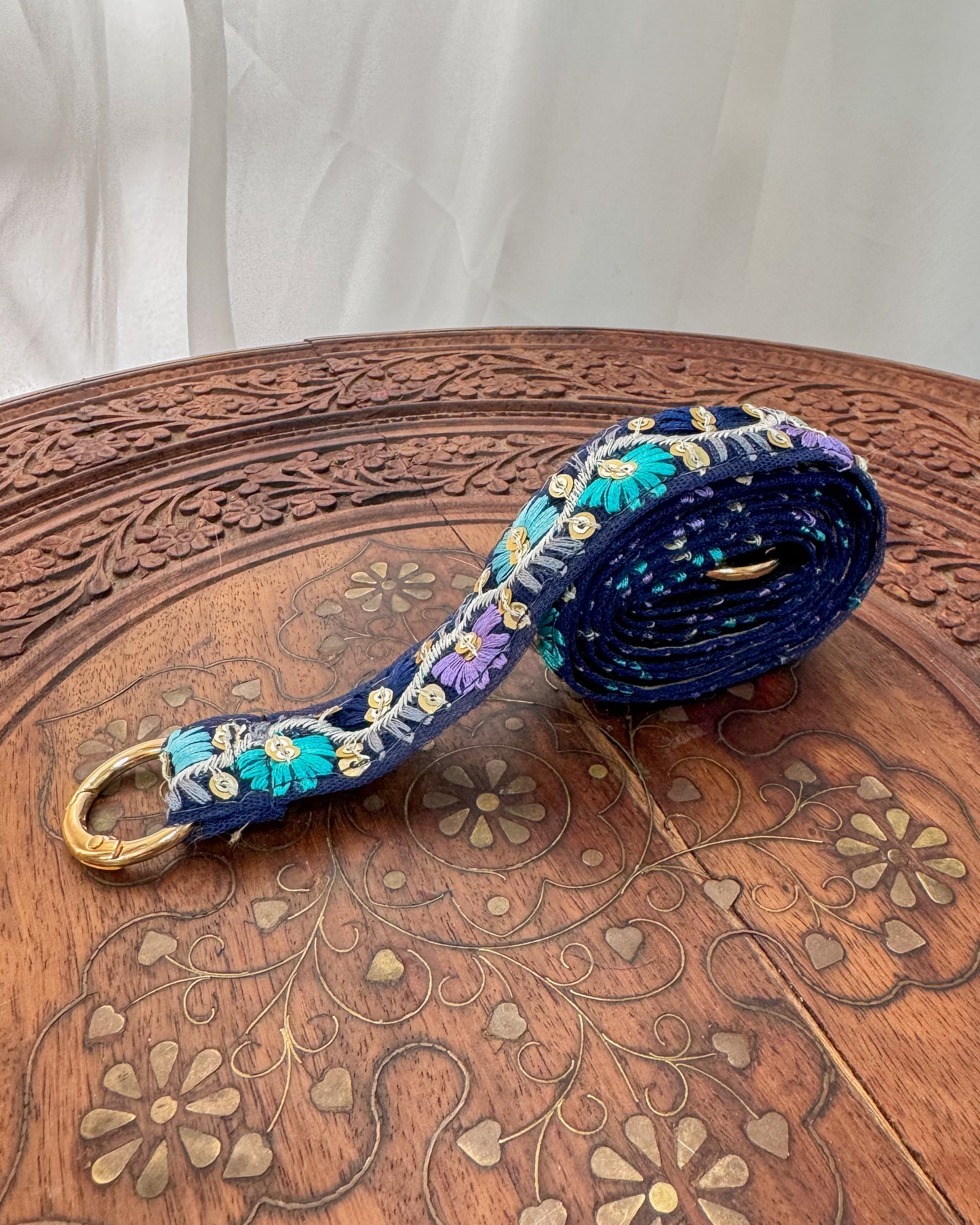 Embroidered strap for phone, bag or camera