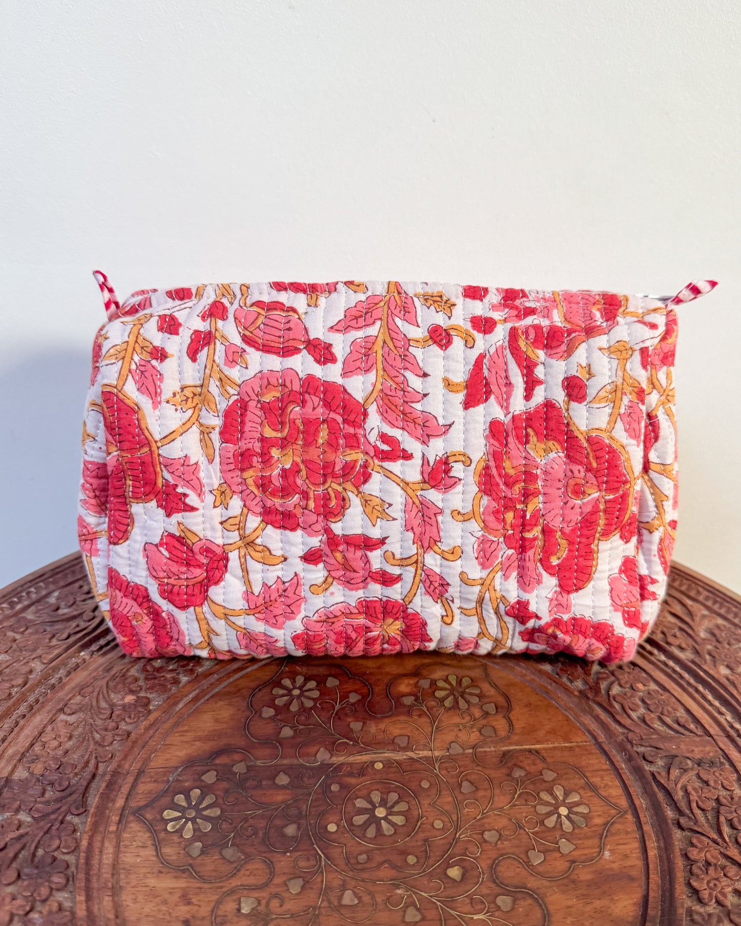 Handmade Quilted Travel Pouch