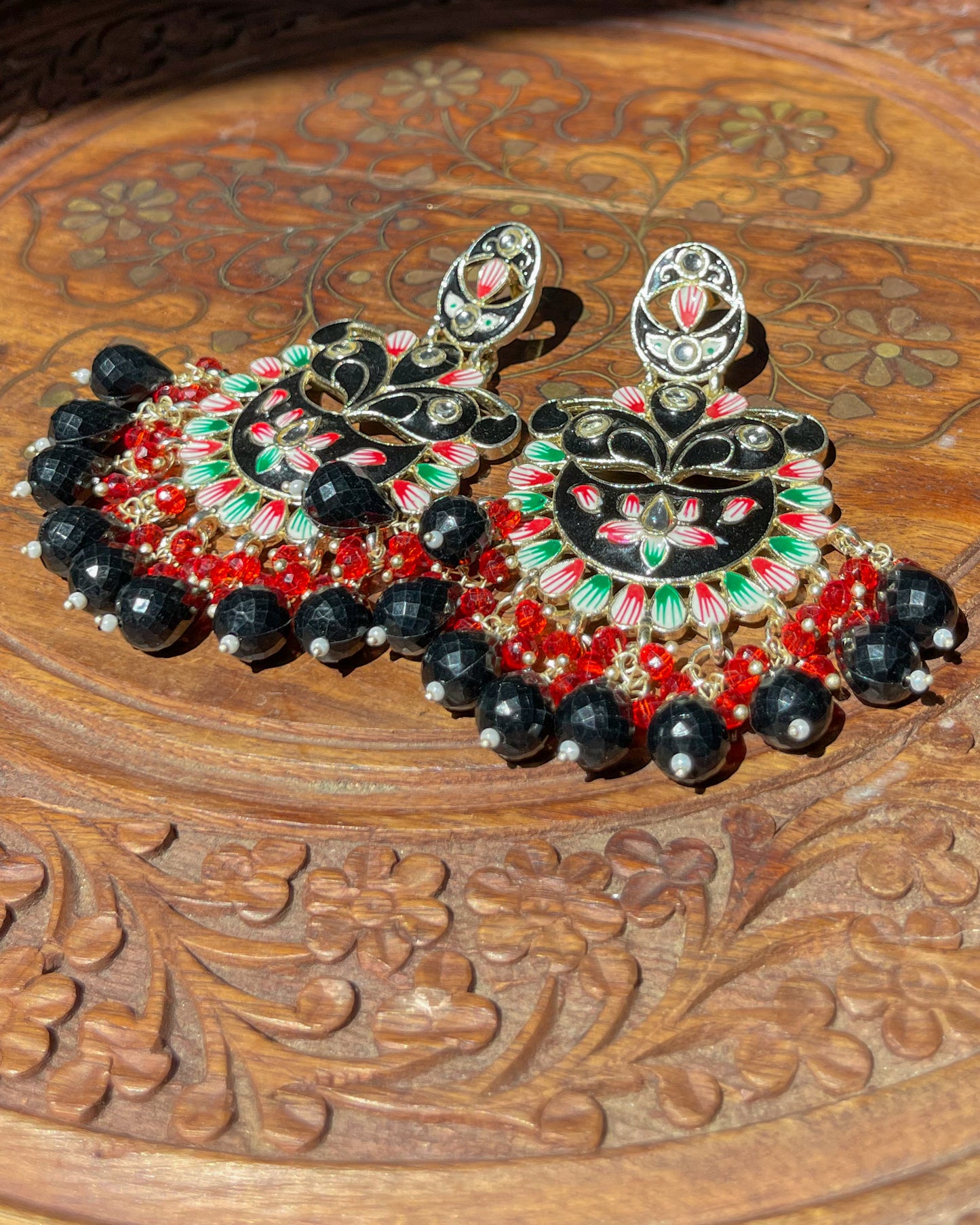 Statement bohemian earrings