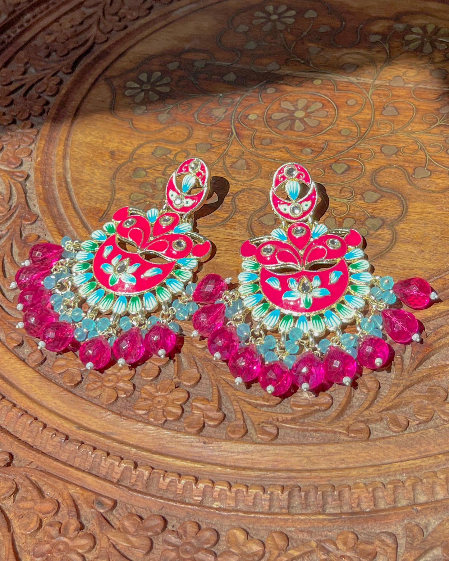 Statement bohemian earrings