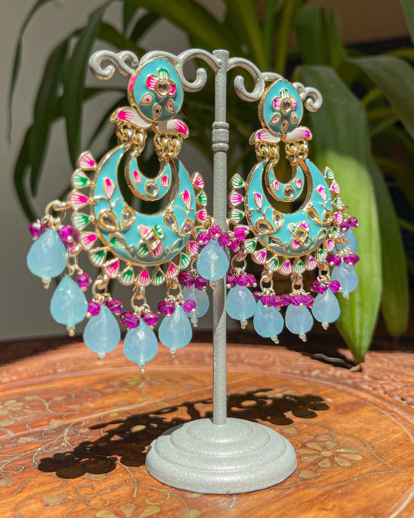 Statement bohemian earrings