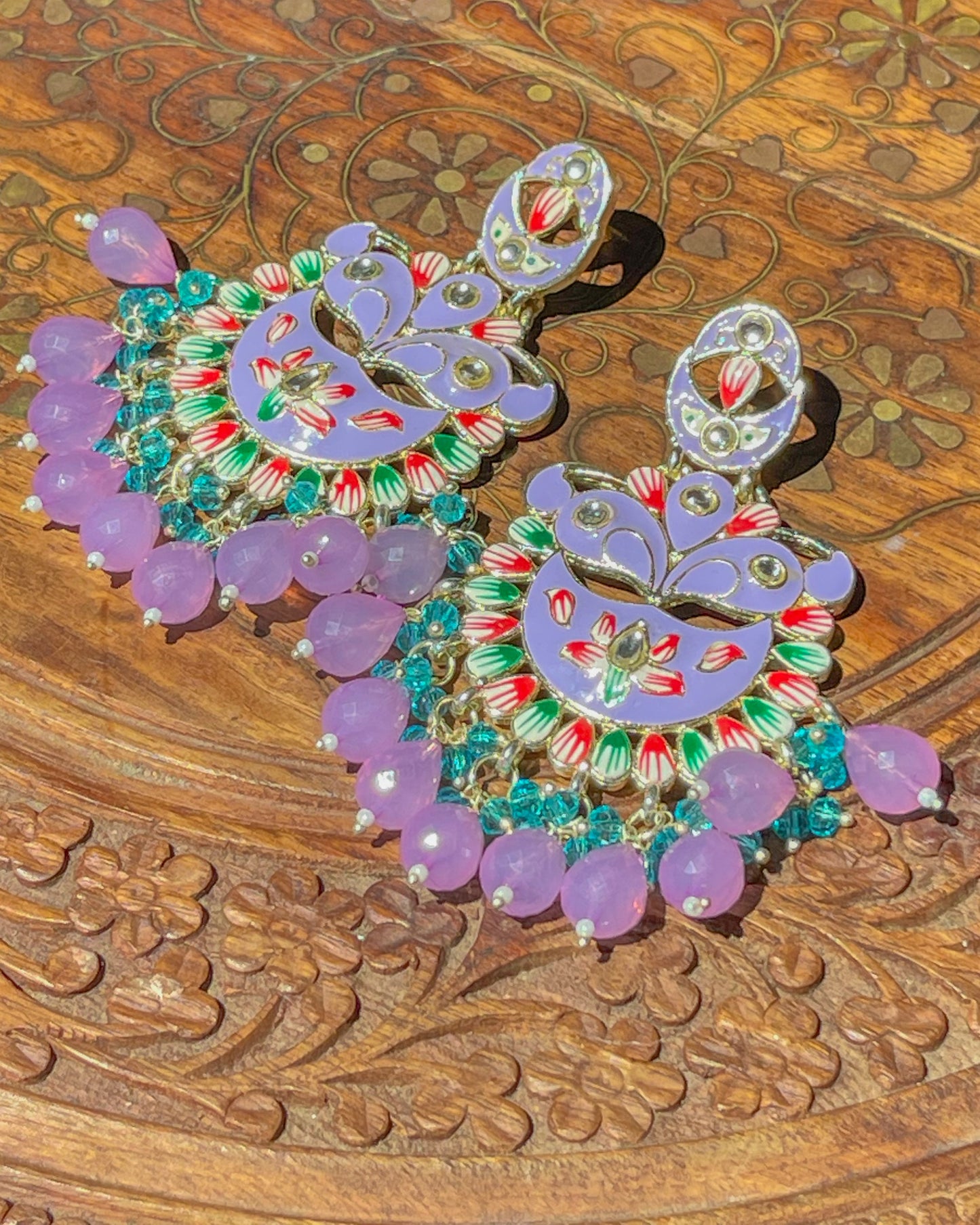 Statement bohemian earrings