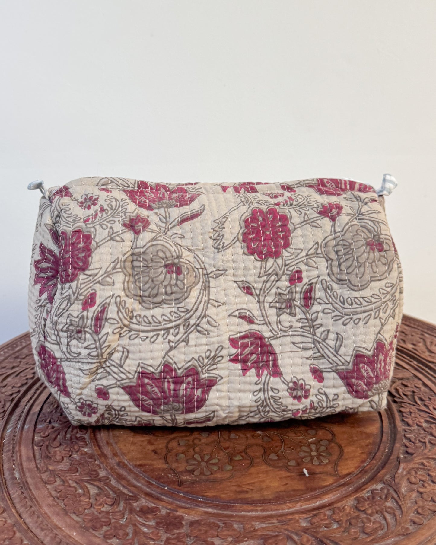 Handmade Quilted Travel Pouch