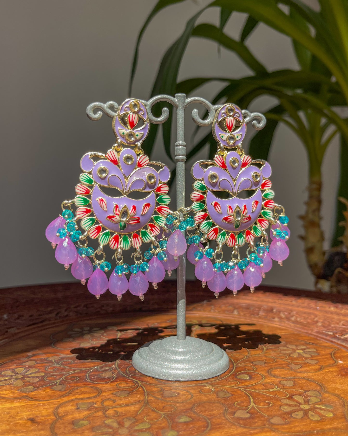 Statement bohemian earrings