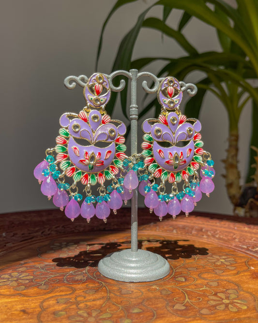 Statement bohemian earrings