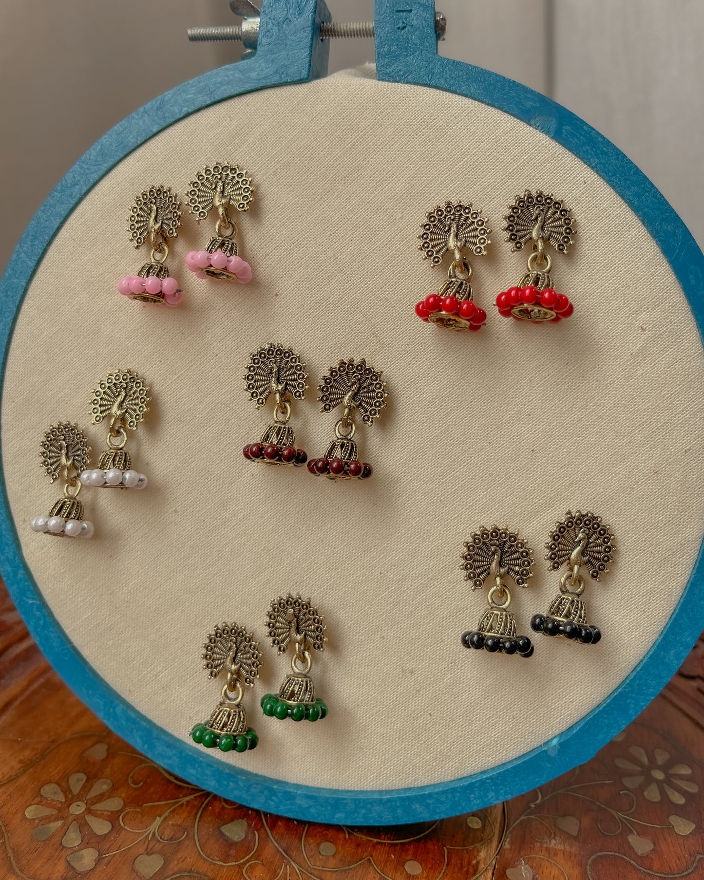 Small jhumkas earrings