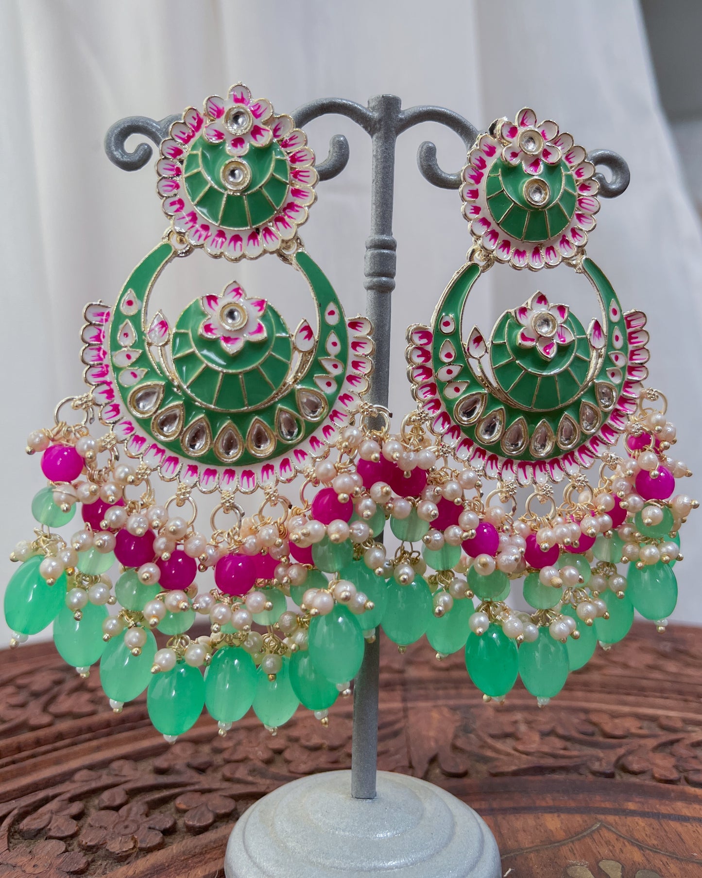 Statement bohemian earrings