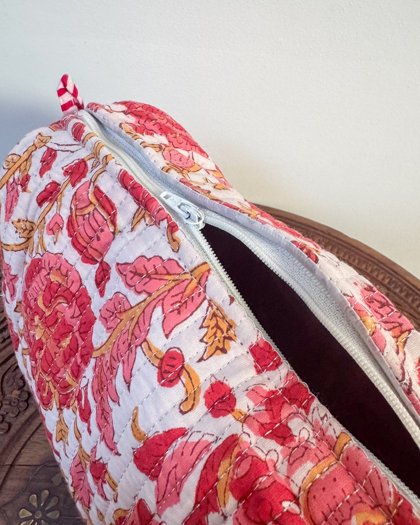 Handmade Quilted Travel Pouch