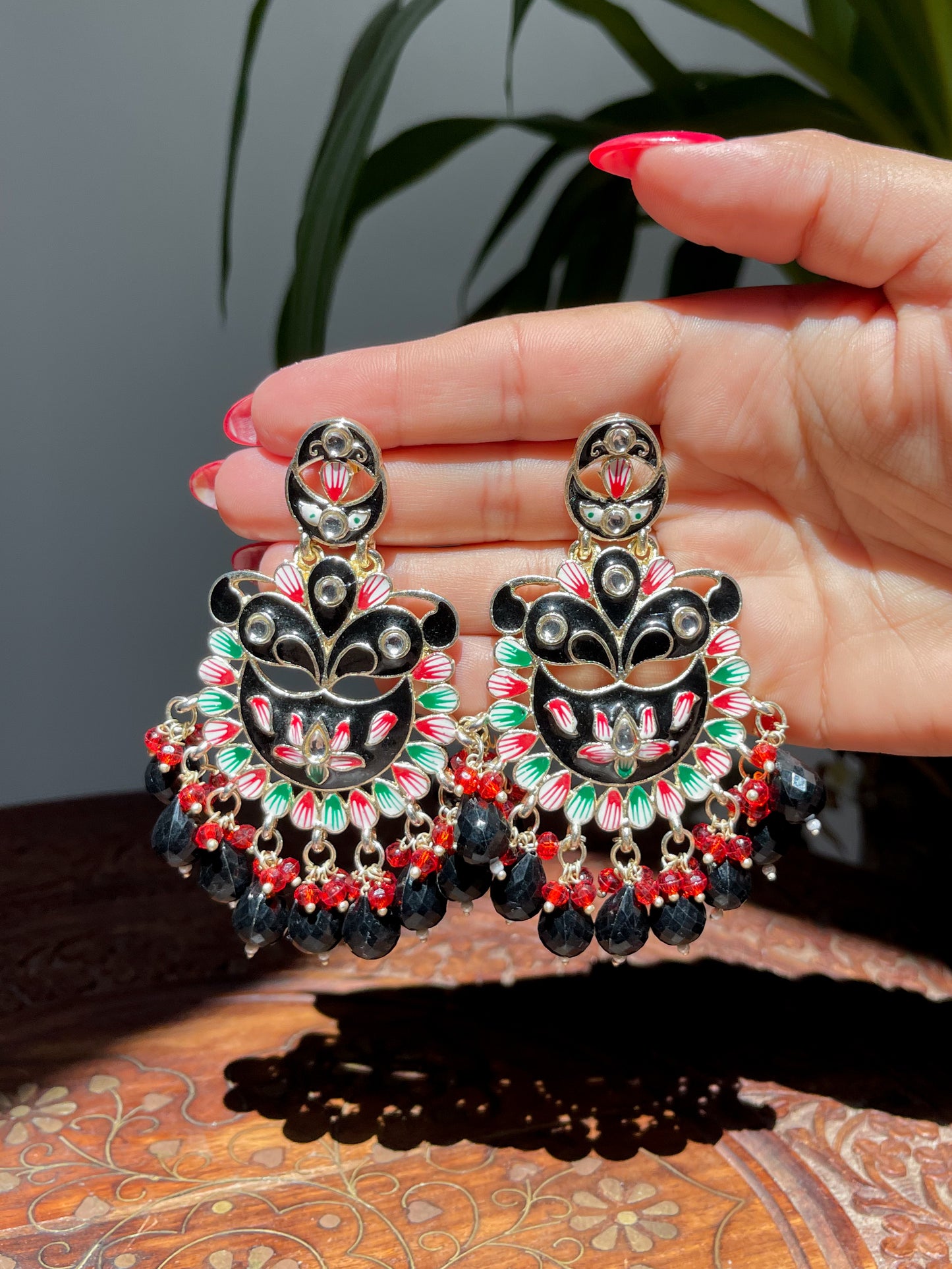 Statement bohemian earrings