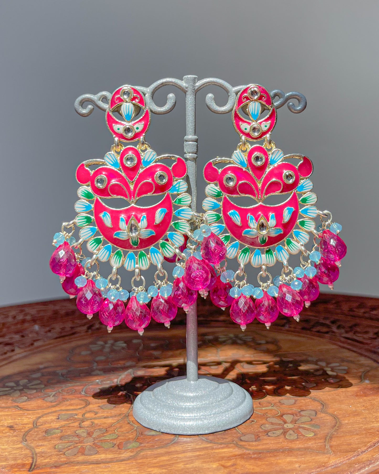 Statement bohemian earrings