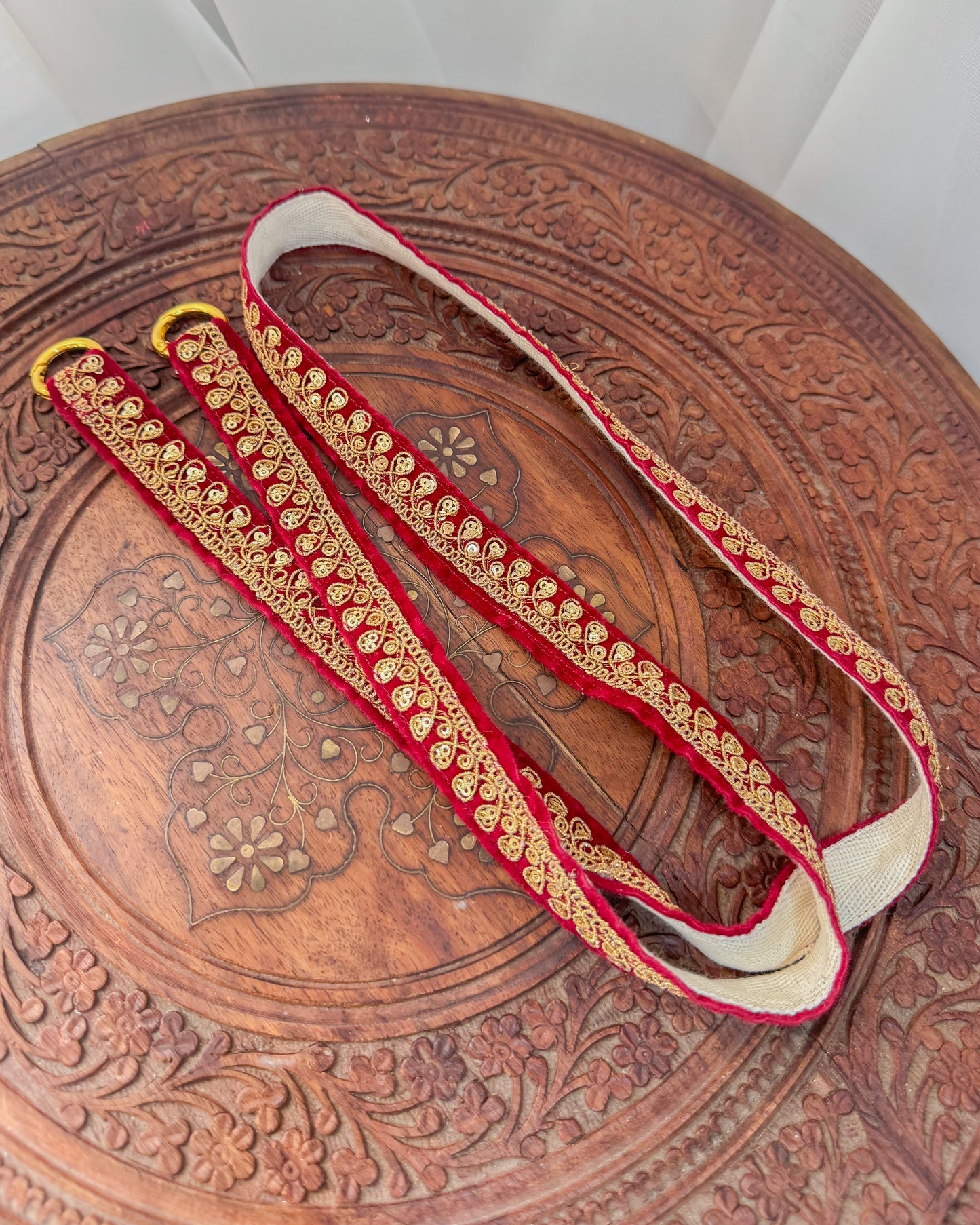 Velvelt embroidered strap for phone, bag or camera (Copy)