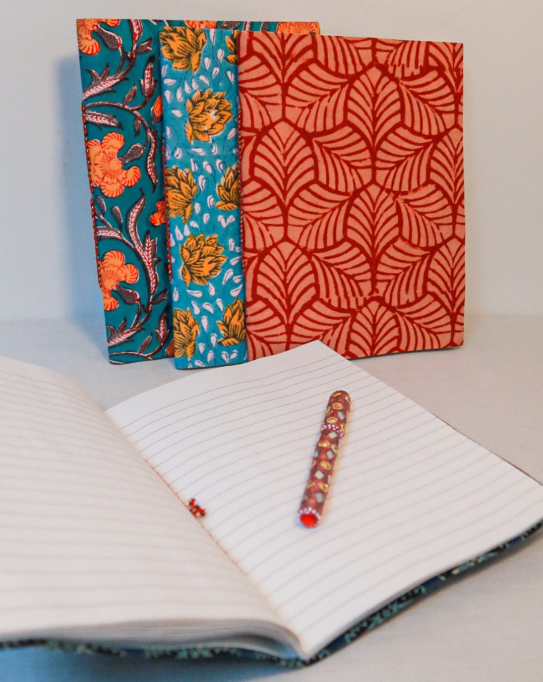 block print notebook