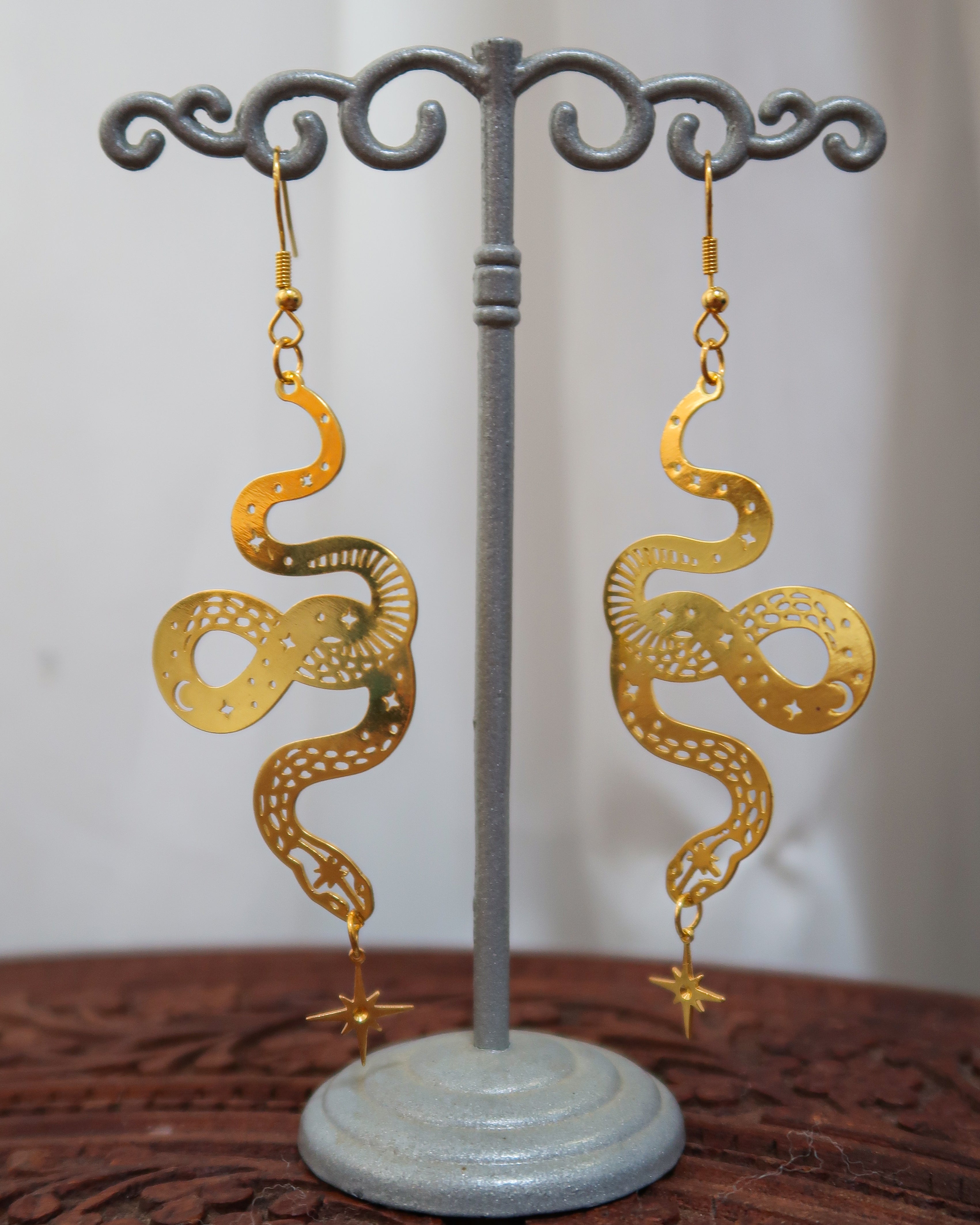 Egyptian deals cobra earrings