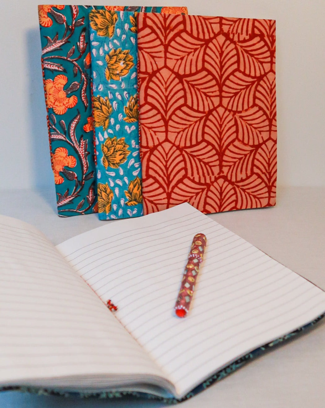 block print notebook