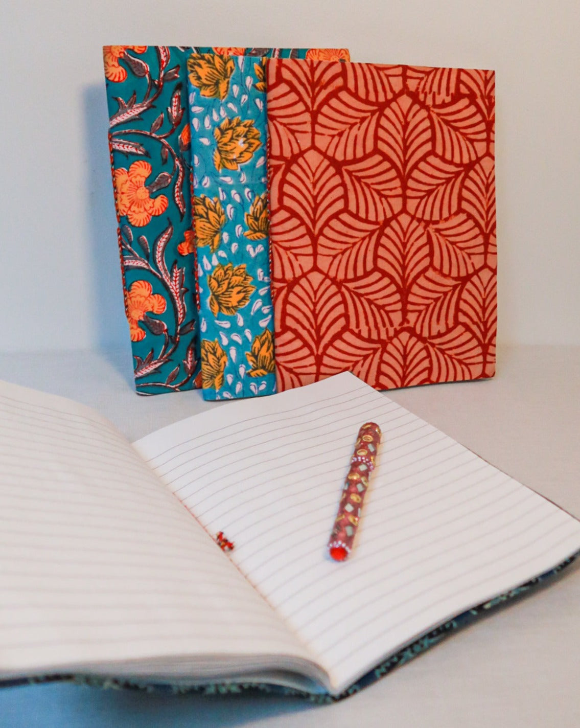 block print notebook