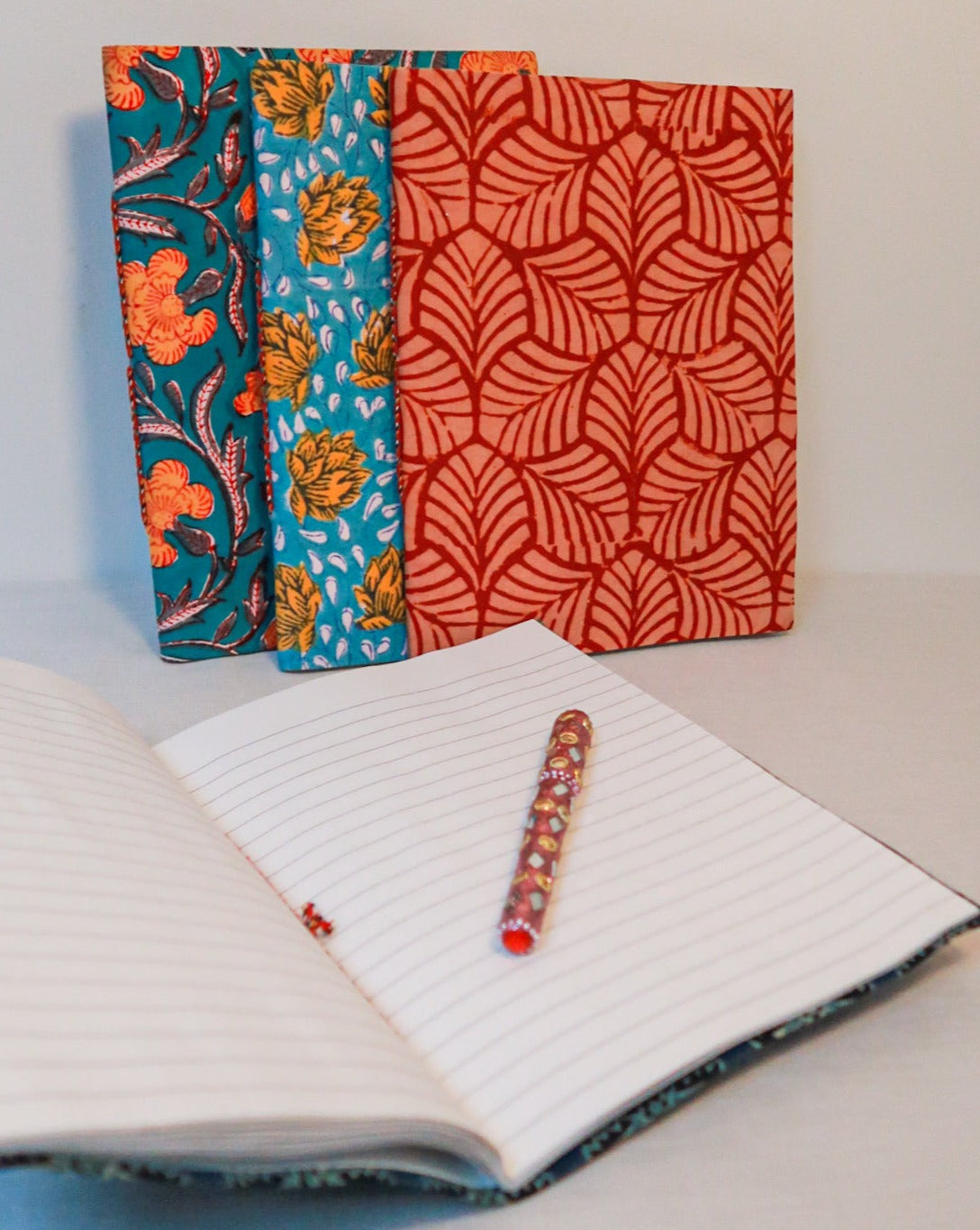 block print notebook