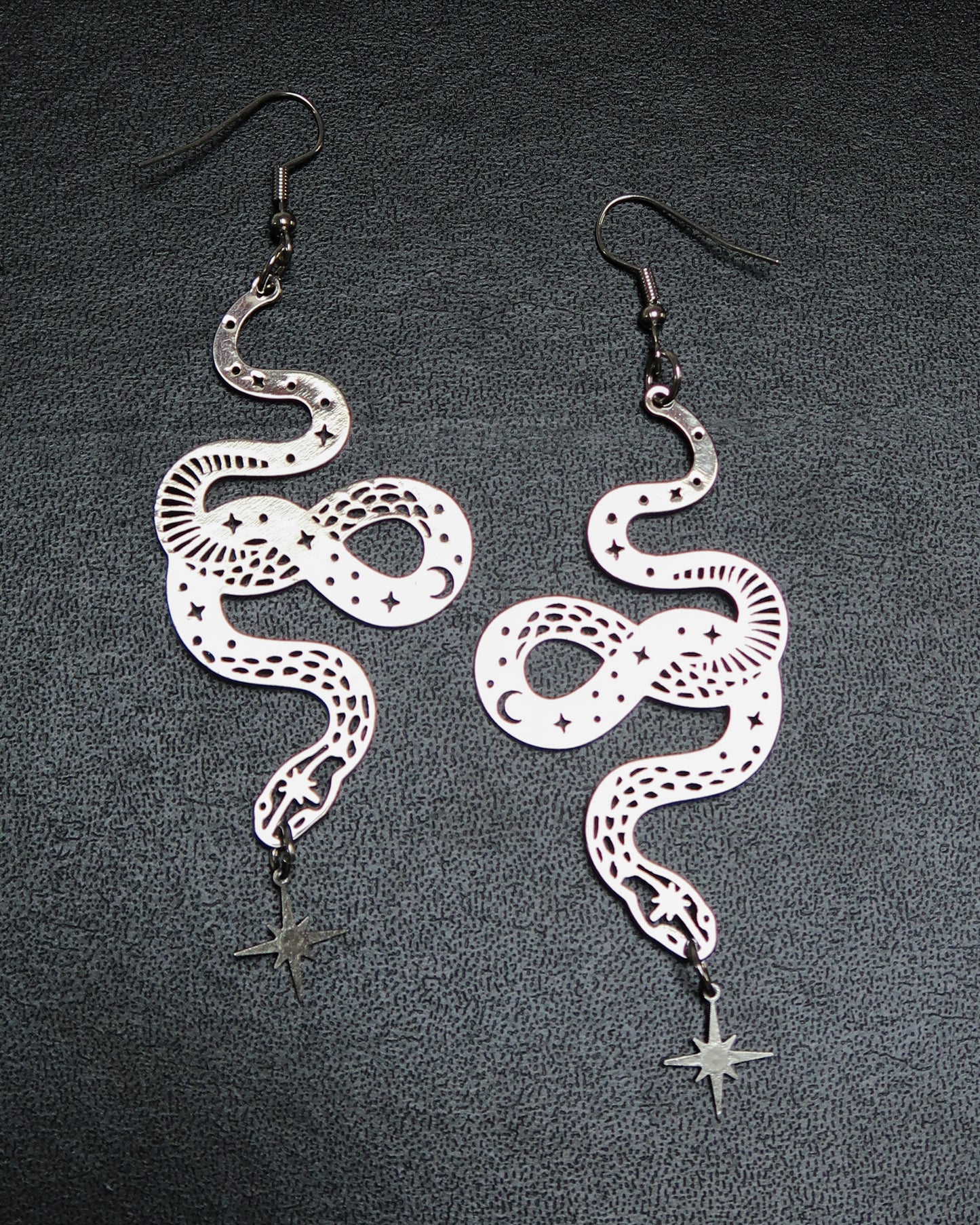 Egyptian earrings | Big serpent earrings